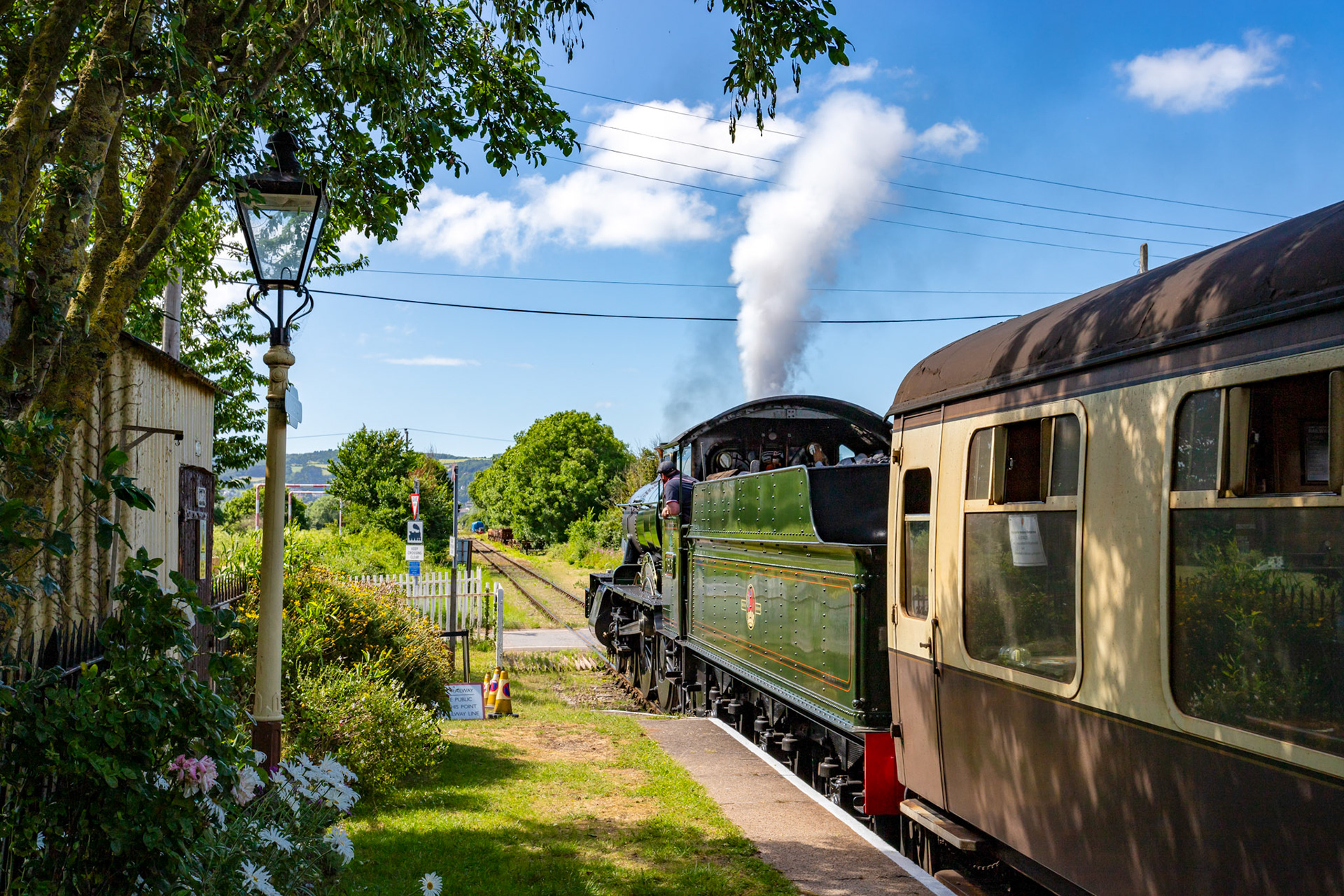 Dunster Railway Station 25 June 2023