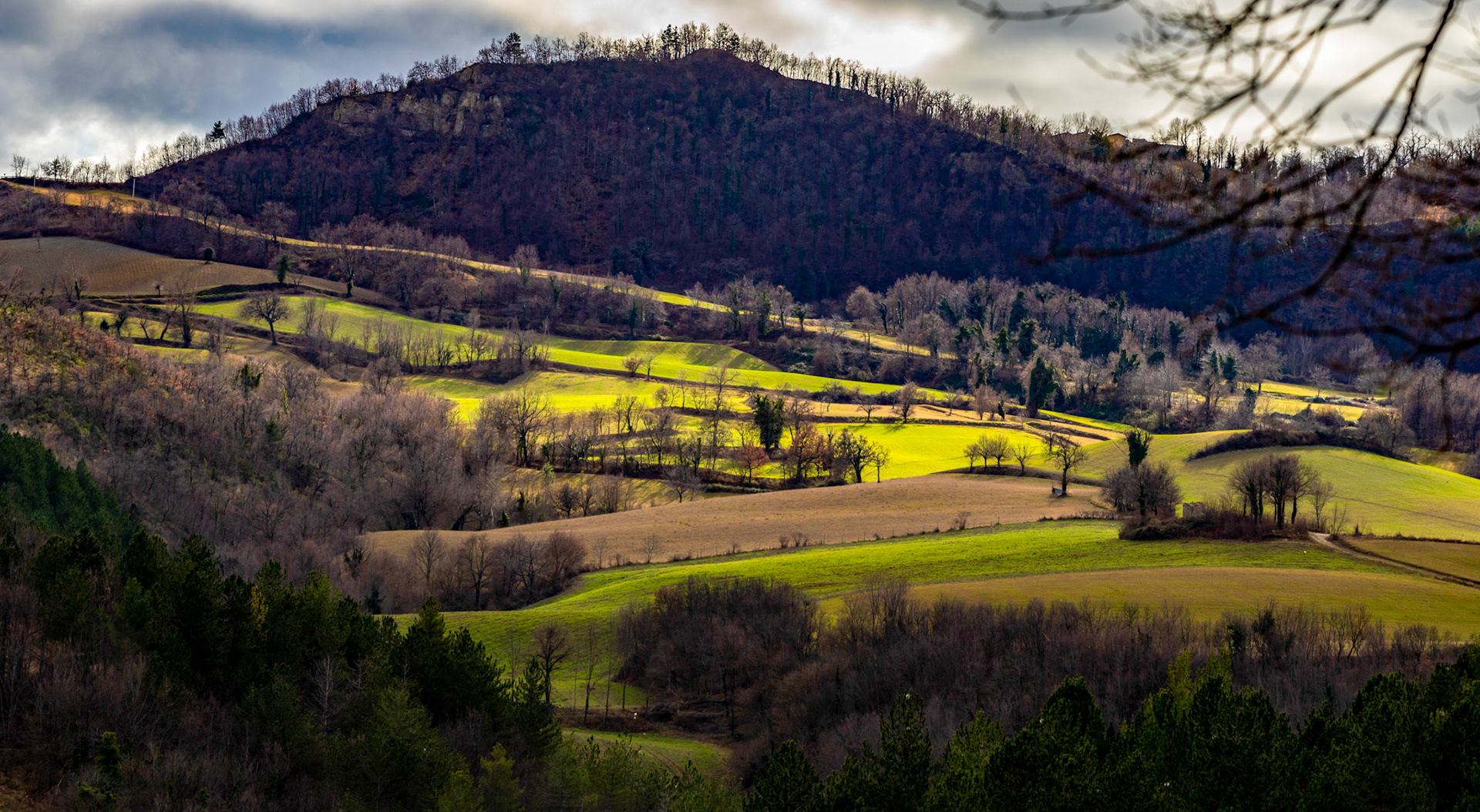 Sibillini Mountains, Marches, Italy 01 February 2020