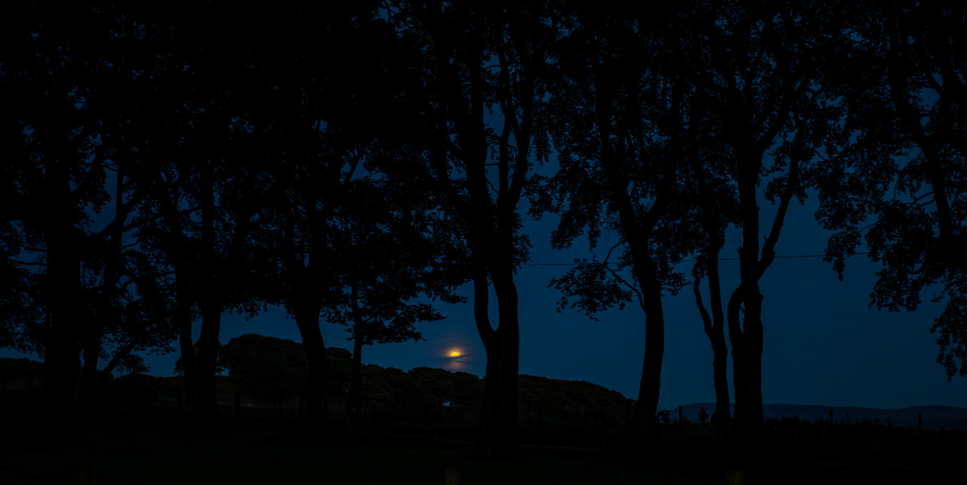 Sunset Bathgate Hills 16 Sept 2024