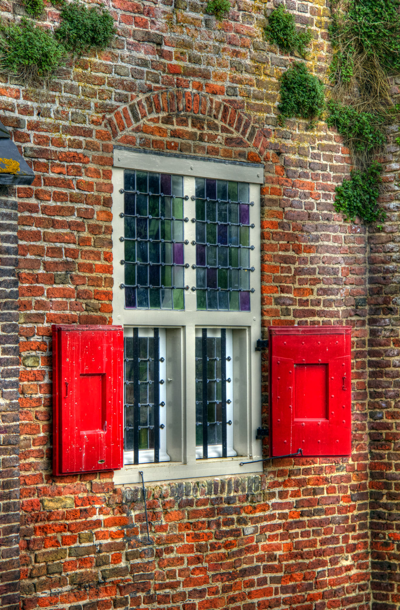 Amersfoort - Koppelpoort medieval gate Amersfoort, Netherlands. Build c1425 - it is a complex structure, being a gate covering the canal, 2 roadways and a bridge. Please see my other Photographs at: http://www.jamespdeans.co.uk/