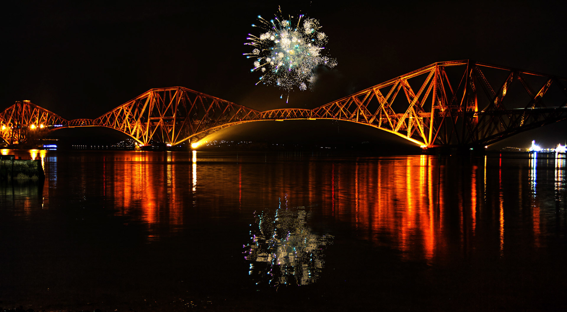 Forth Bridge viewed from South Queensferry Please see my other Photographs at: www.jamespdeans.co.uk