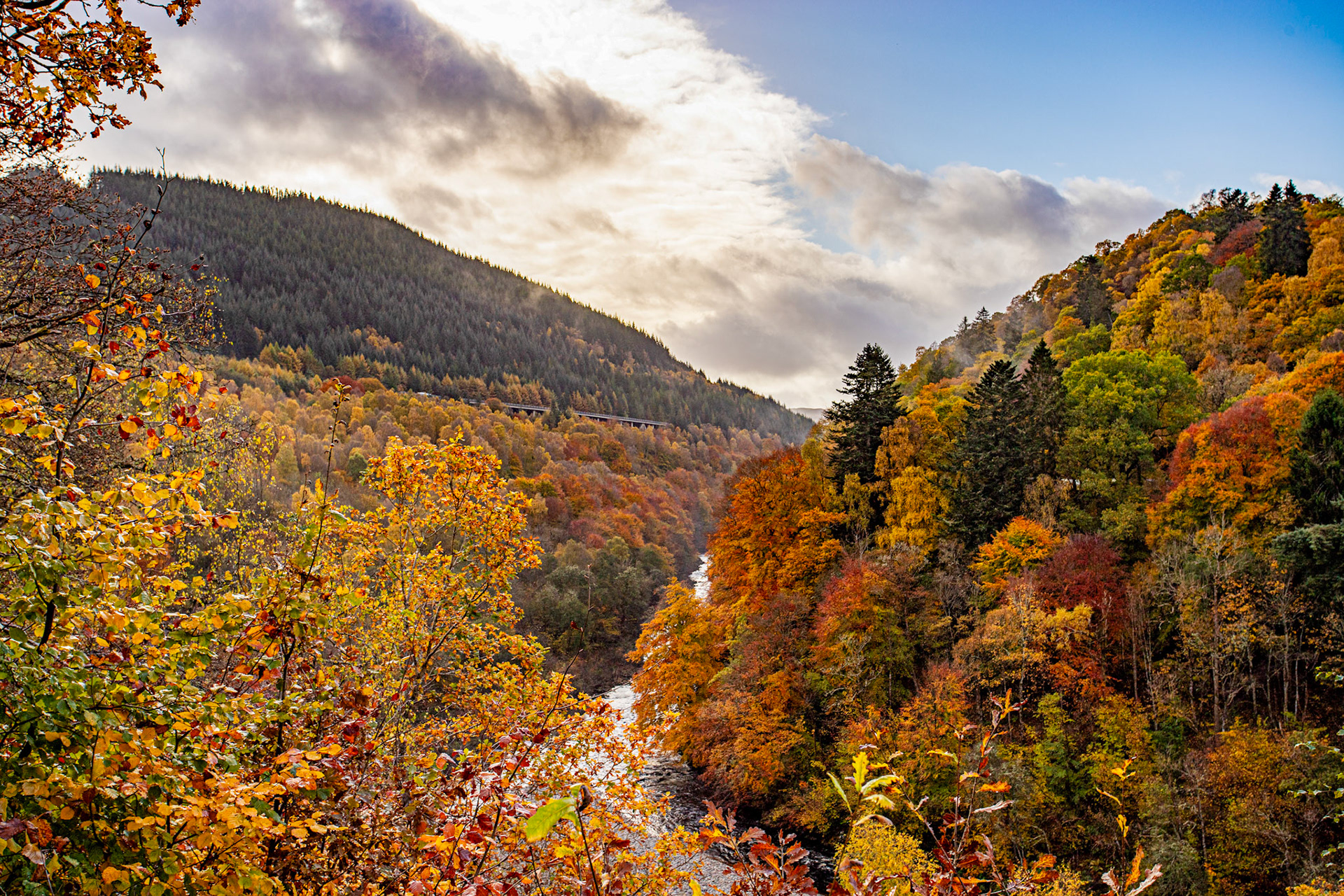 Killiecrankie. Autumnal Tour around Perthshire 19 October 2024