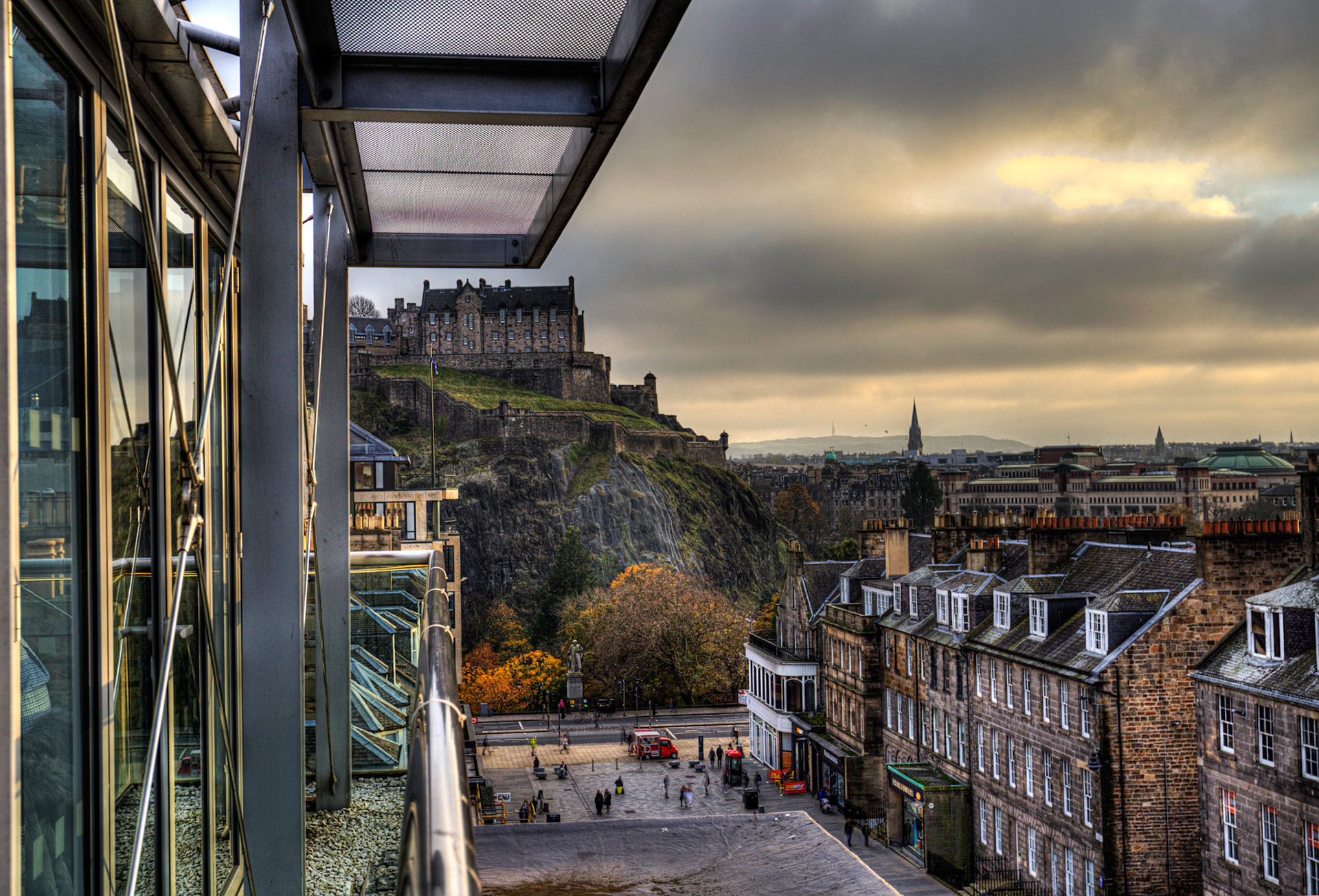 View from the roof terrace at Chaophraya Please see my other photos at JamesPDeans.co.uk