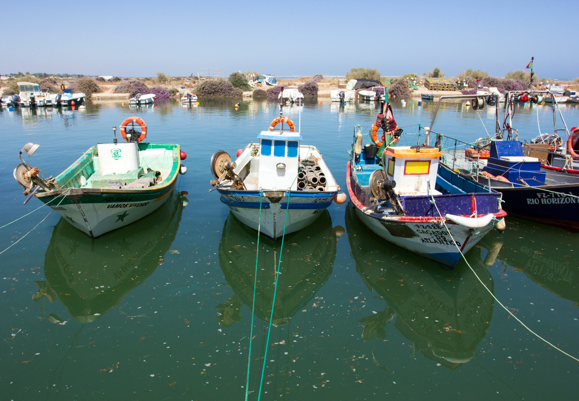 Fishing Boats in Fuzeta