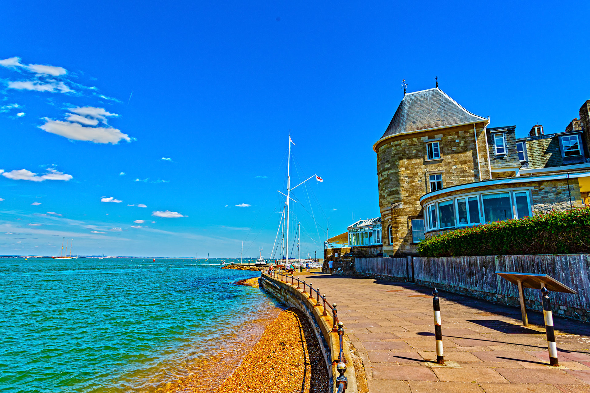 Royal Yacht Squadron - Cowes IOW 14 July 2022