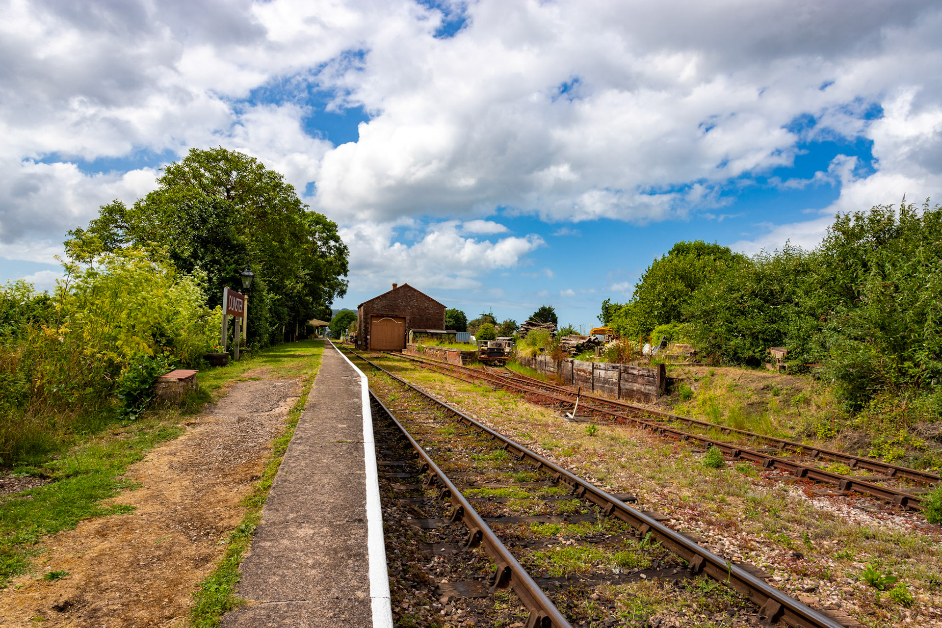Dunster Railway Station 25 June 2023
