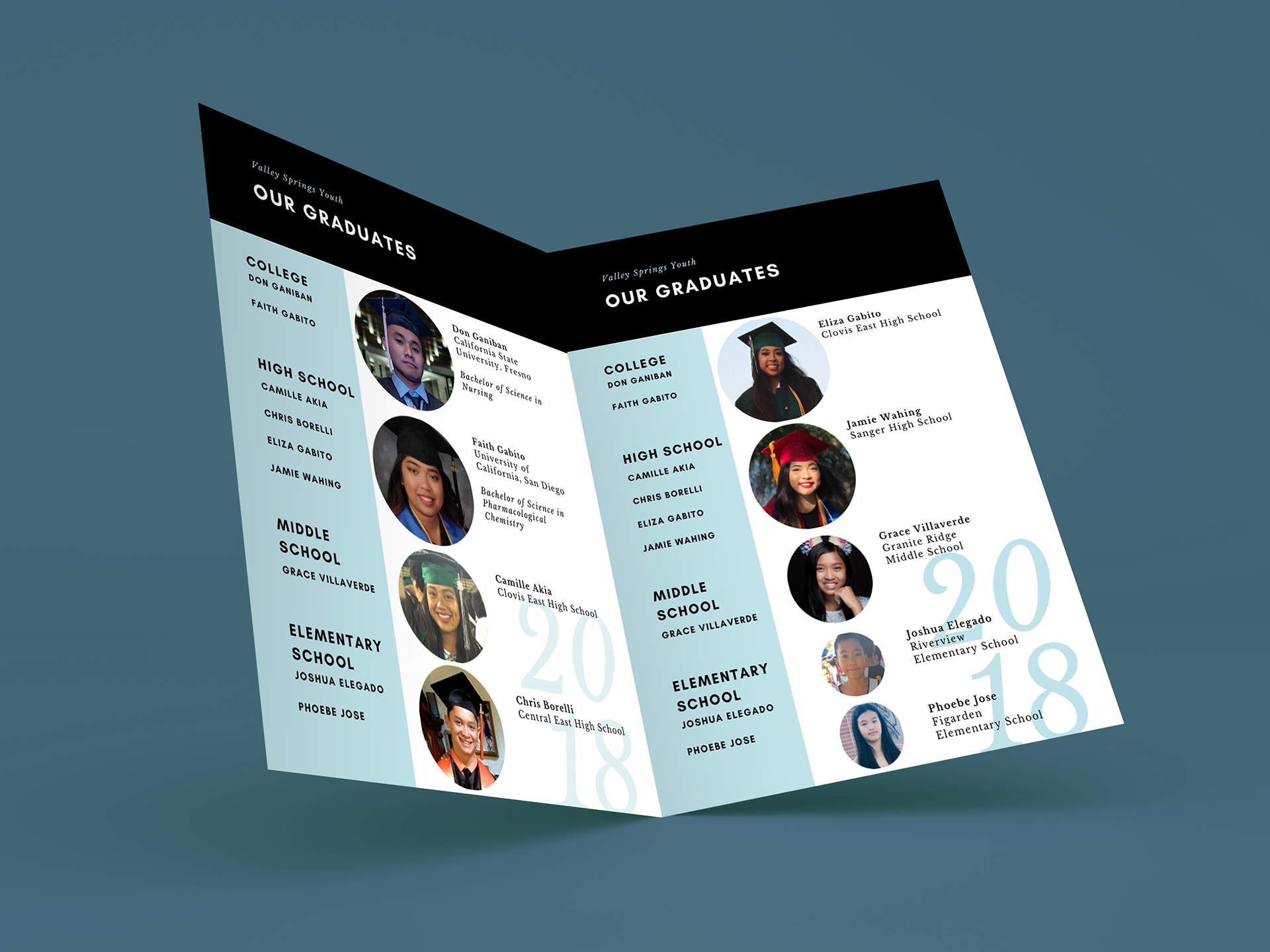 Class of 2018 Graduates Program