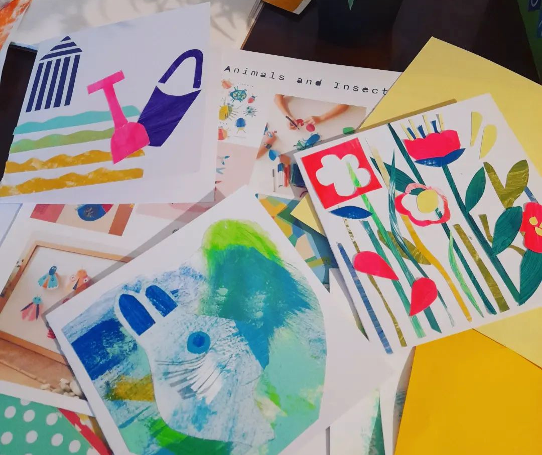 Mixed media collage workshop