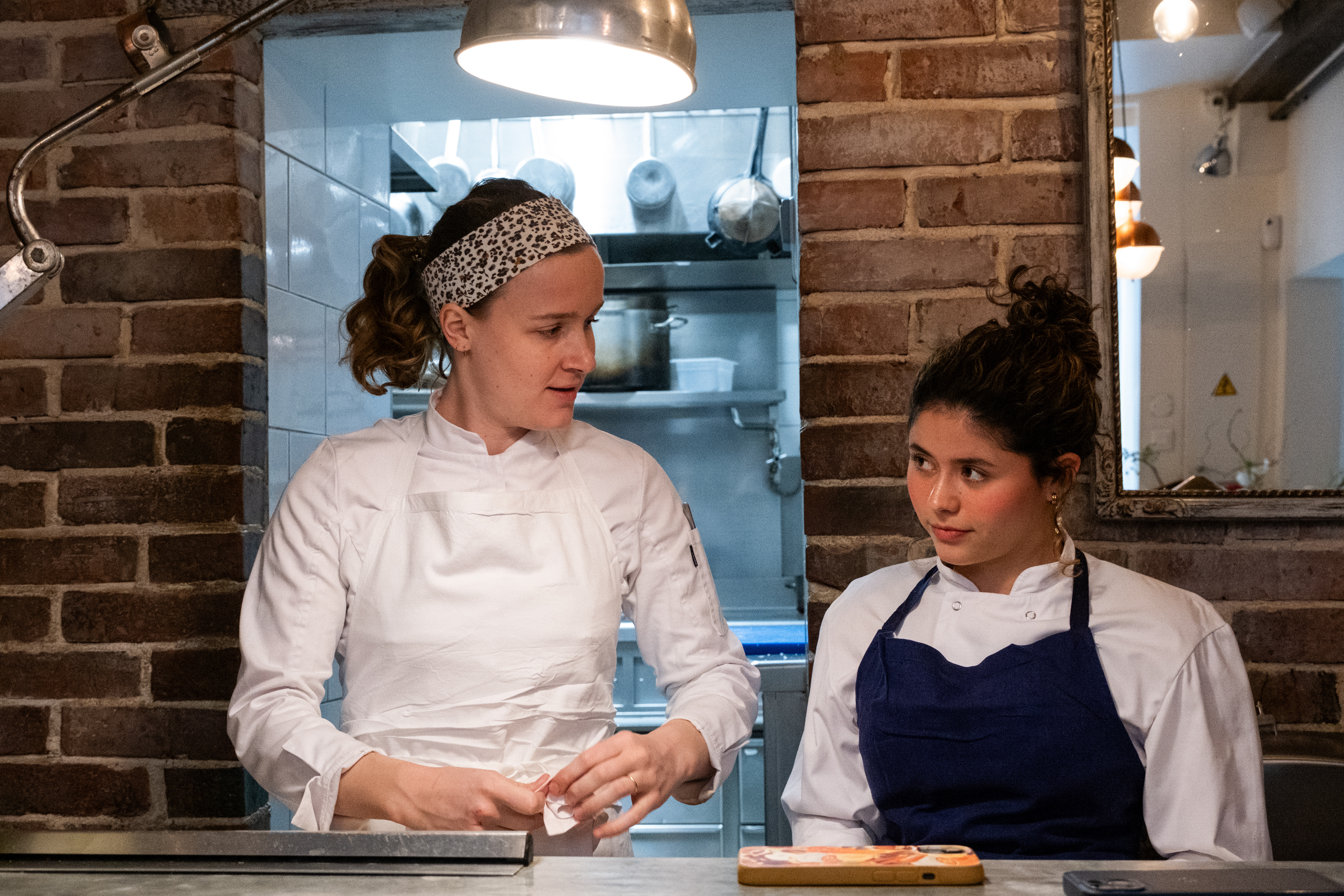 Rosalie Decker (left)