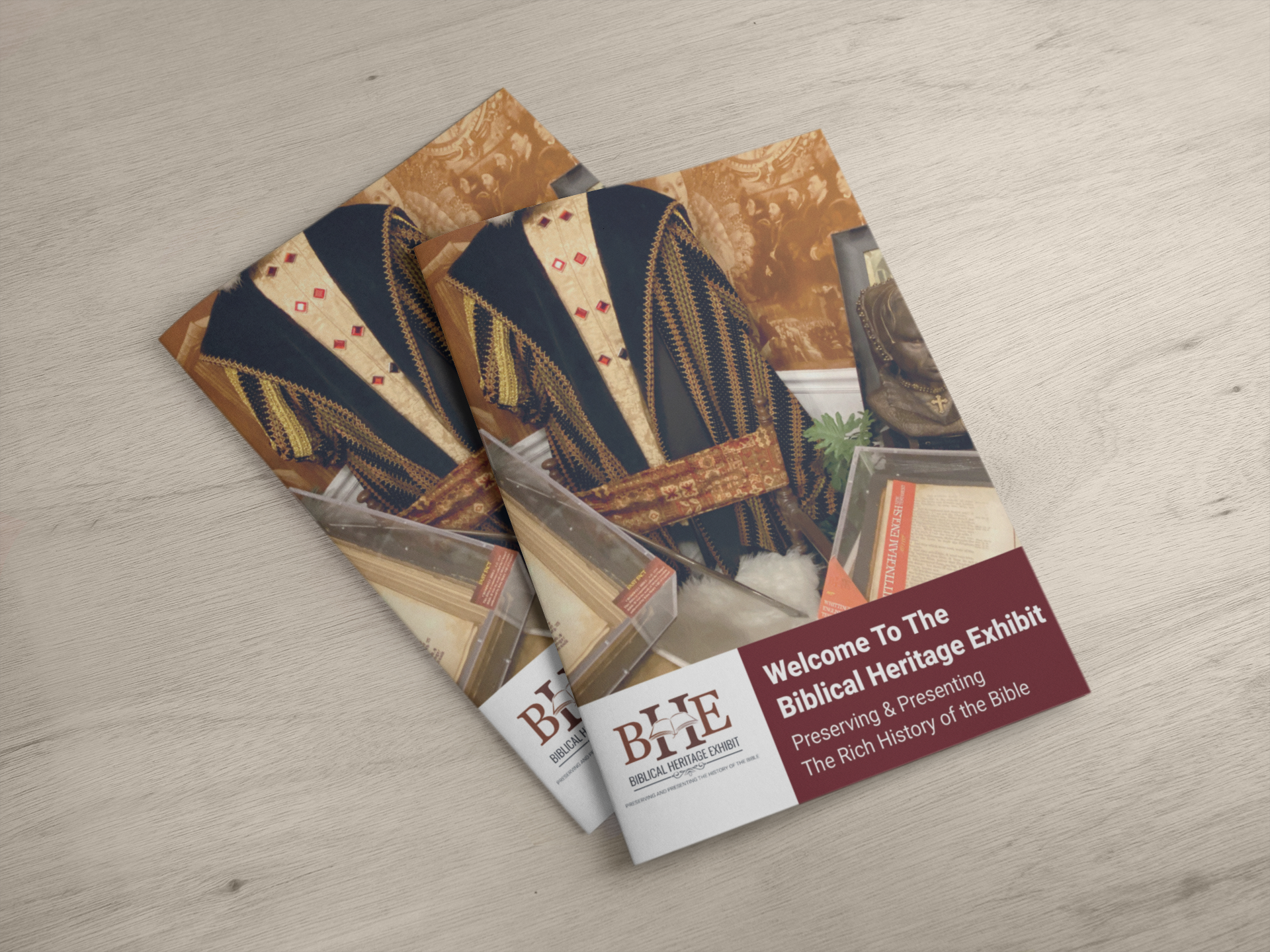 Biblical Heritage Exhibit Museum Program Cover