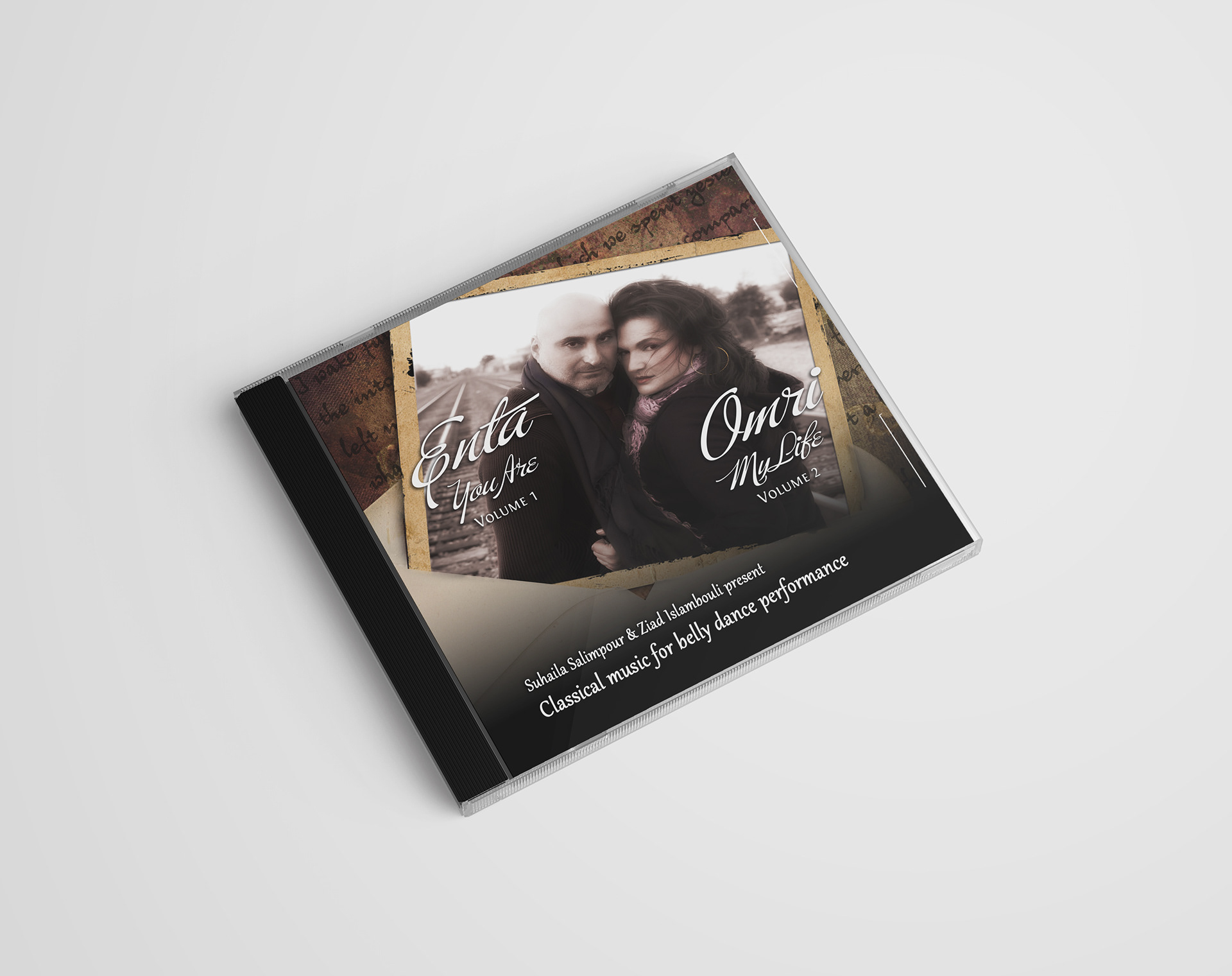 Enta Omri Volume 1 and 2 Cover Design
