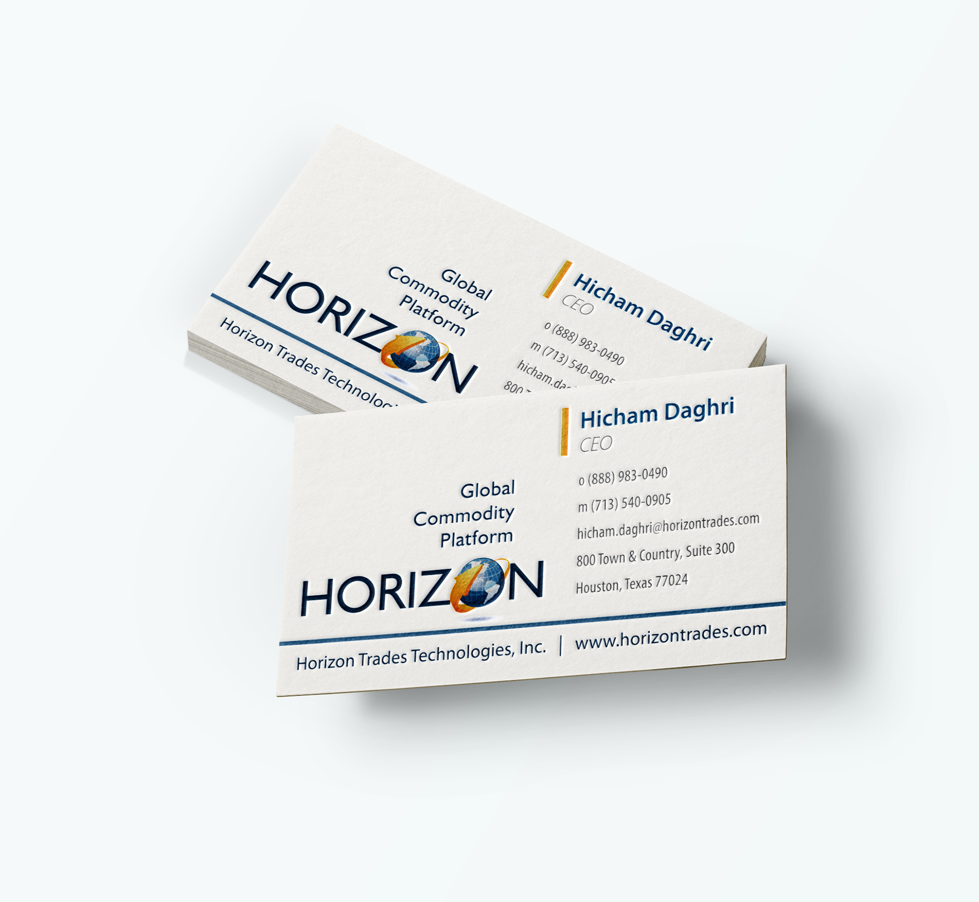 Horizon Trades Technologies Business Card