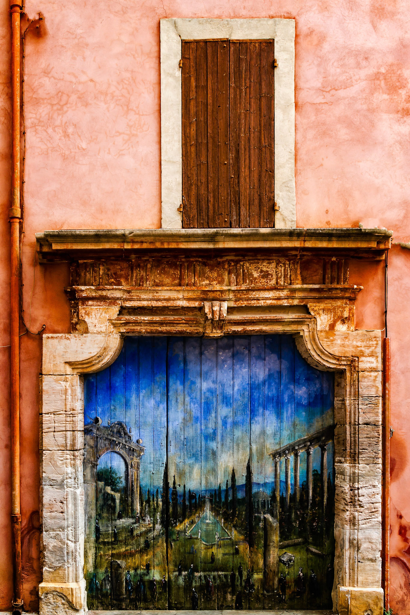 Roussillon Painted Door