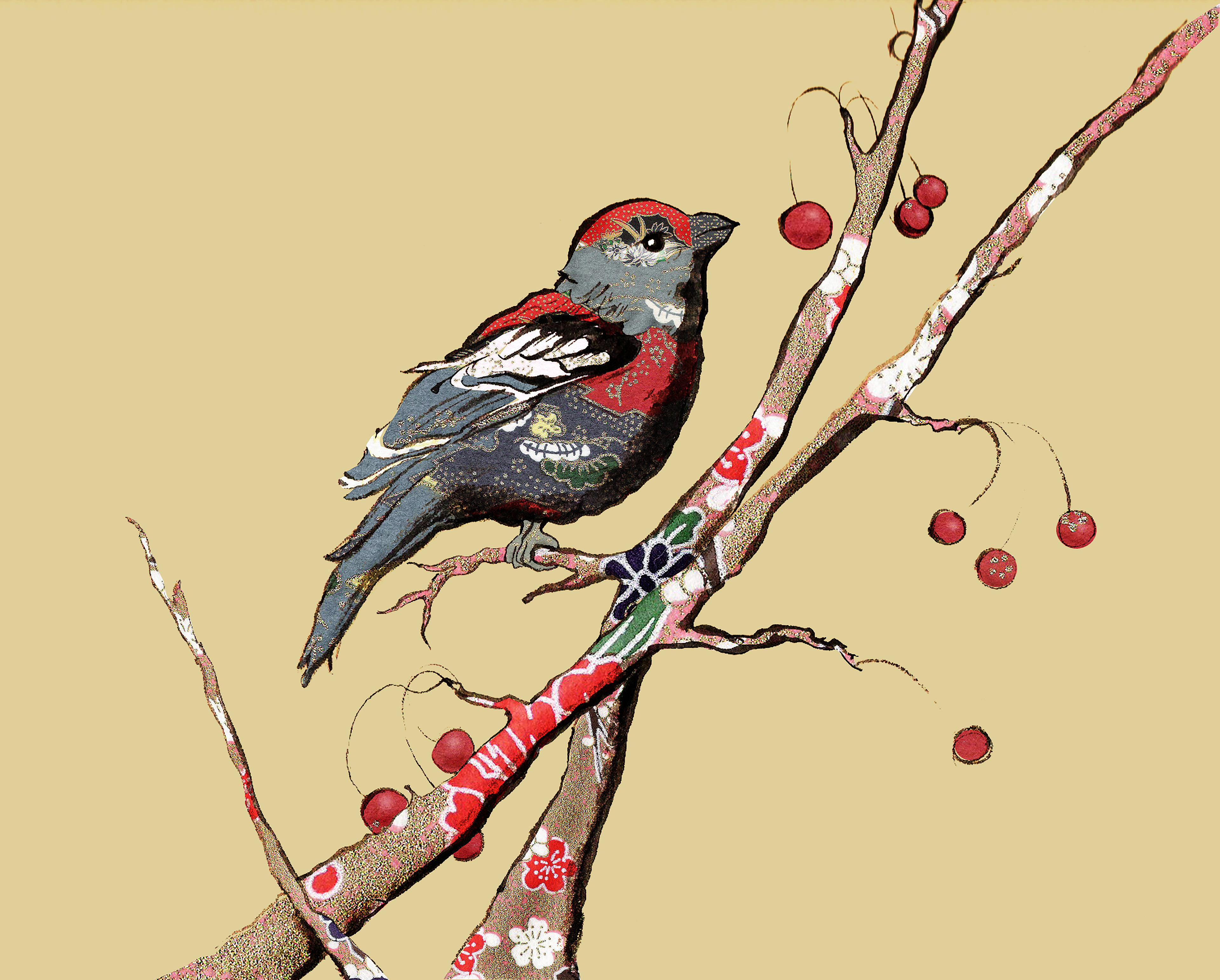 Pine Grosbeak