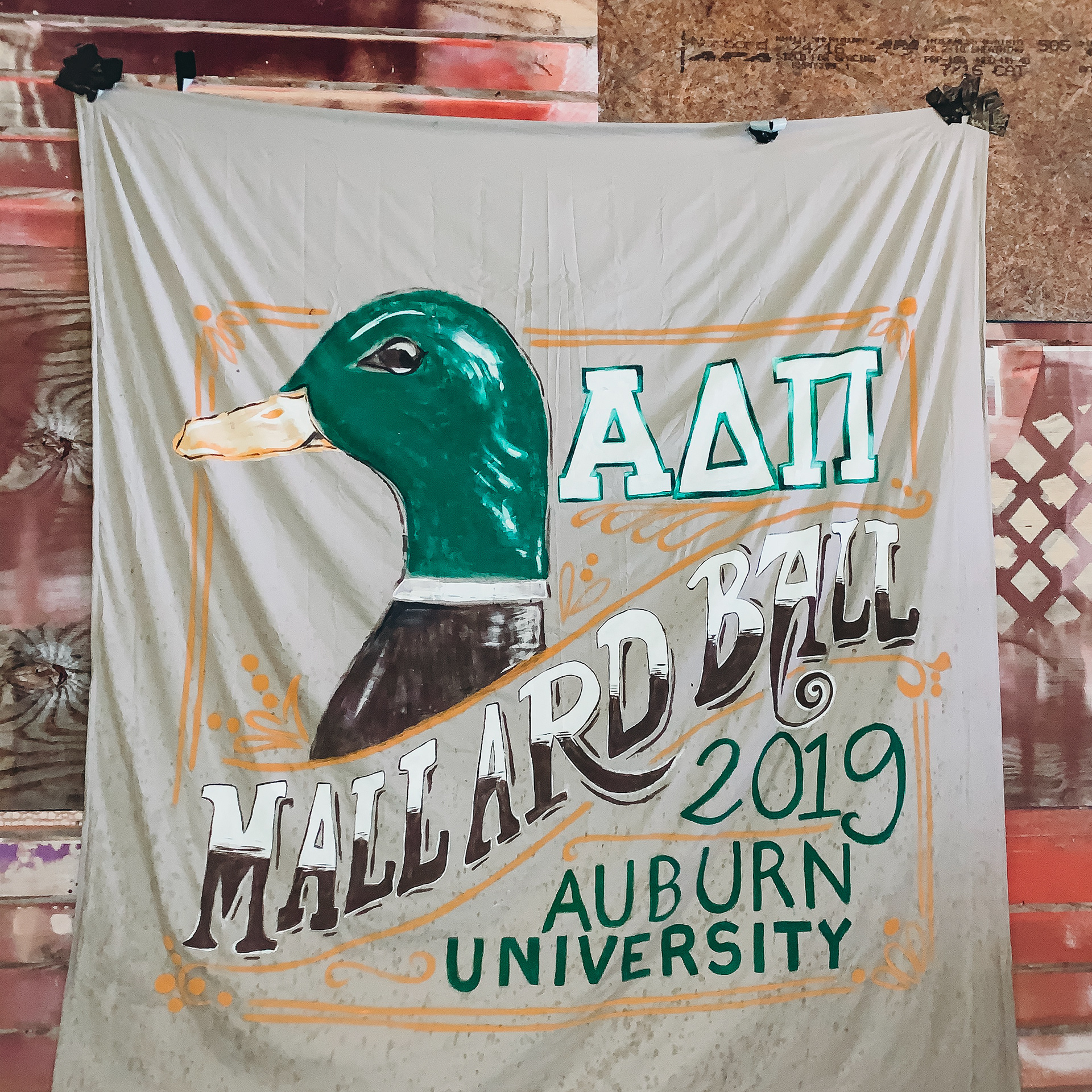 acrylic-painted sheet