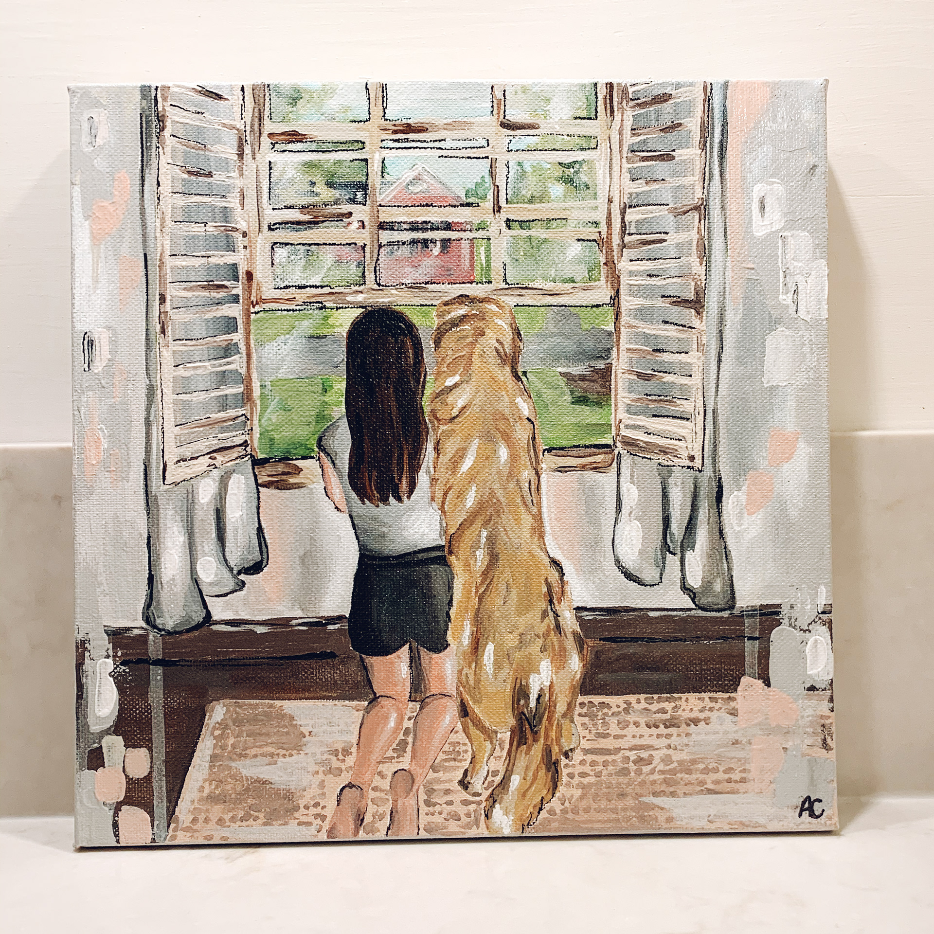 10x10 custom acrylic