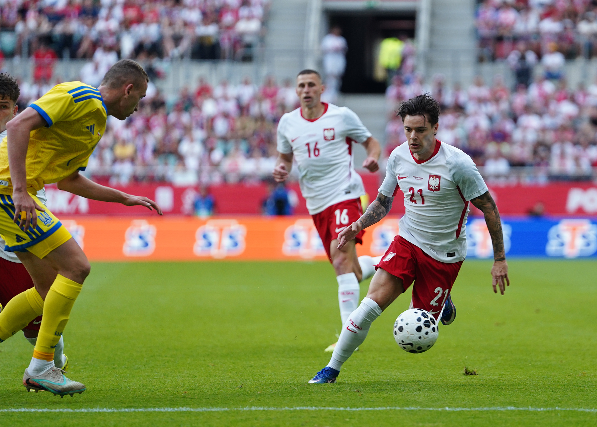 Zalewski in attack