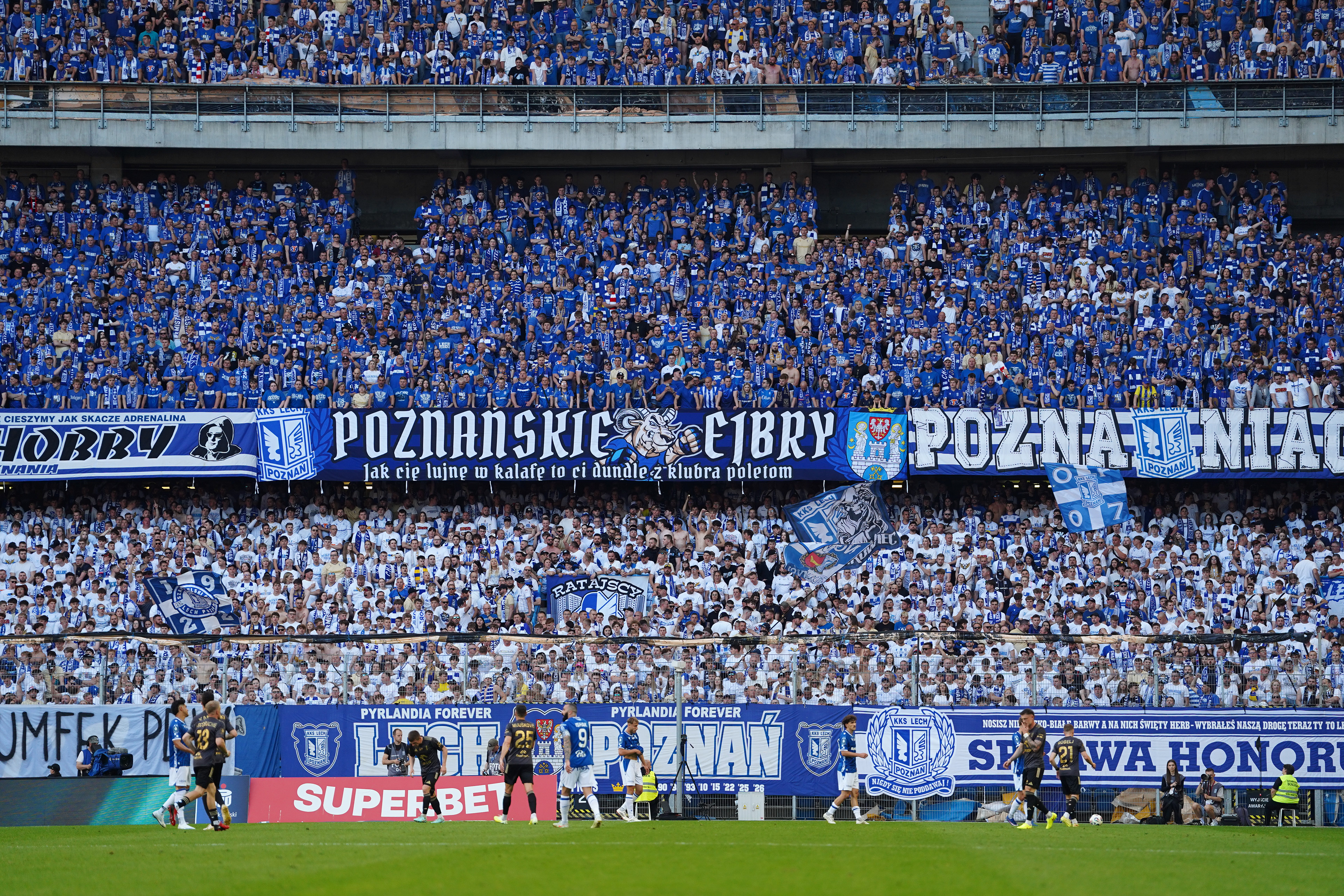 Lech Ultras sector