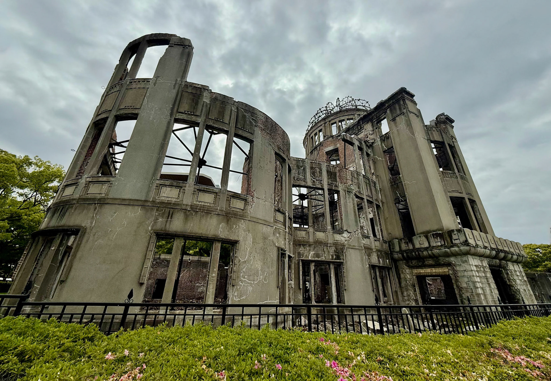 Hiroshima Peace Park, point of impact