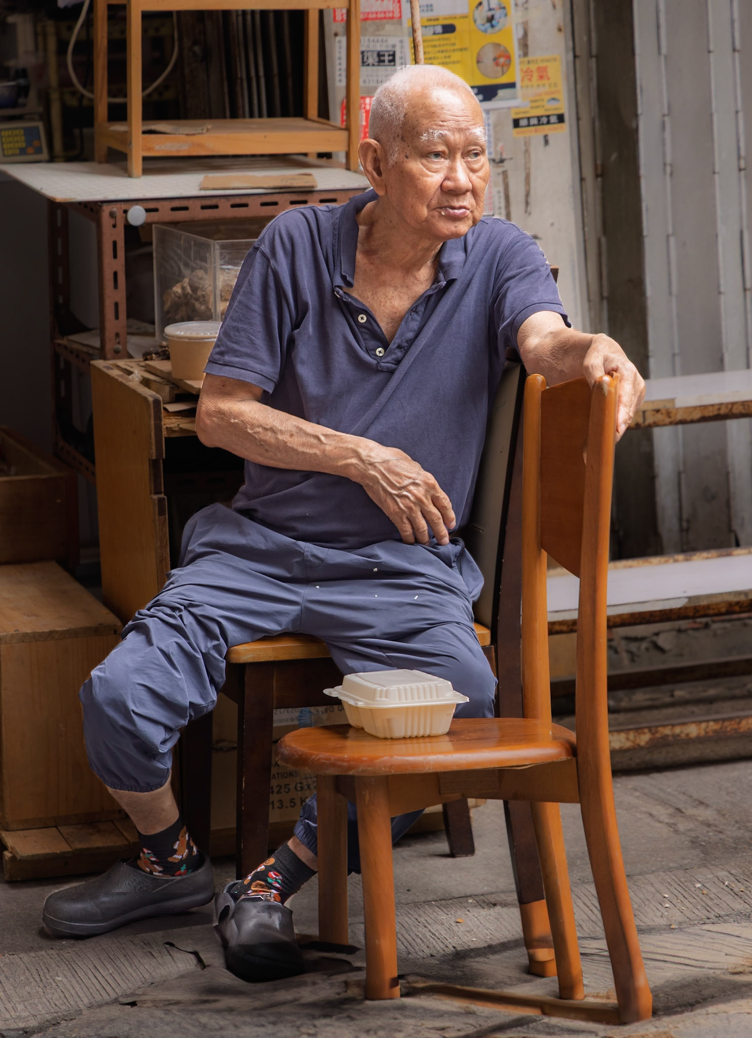 Possession Point random stranger, Hong Kong