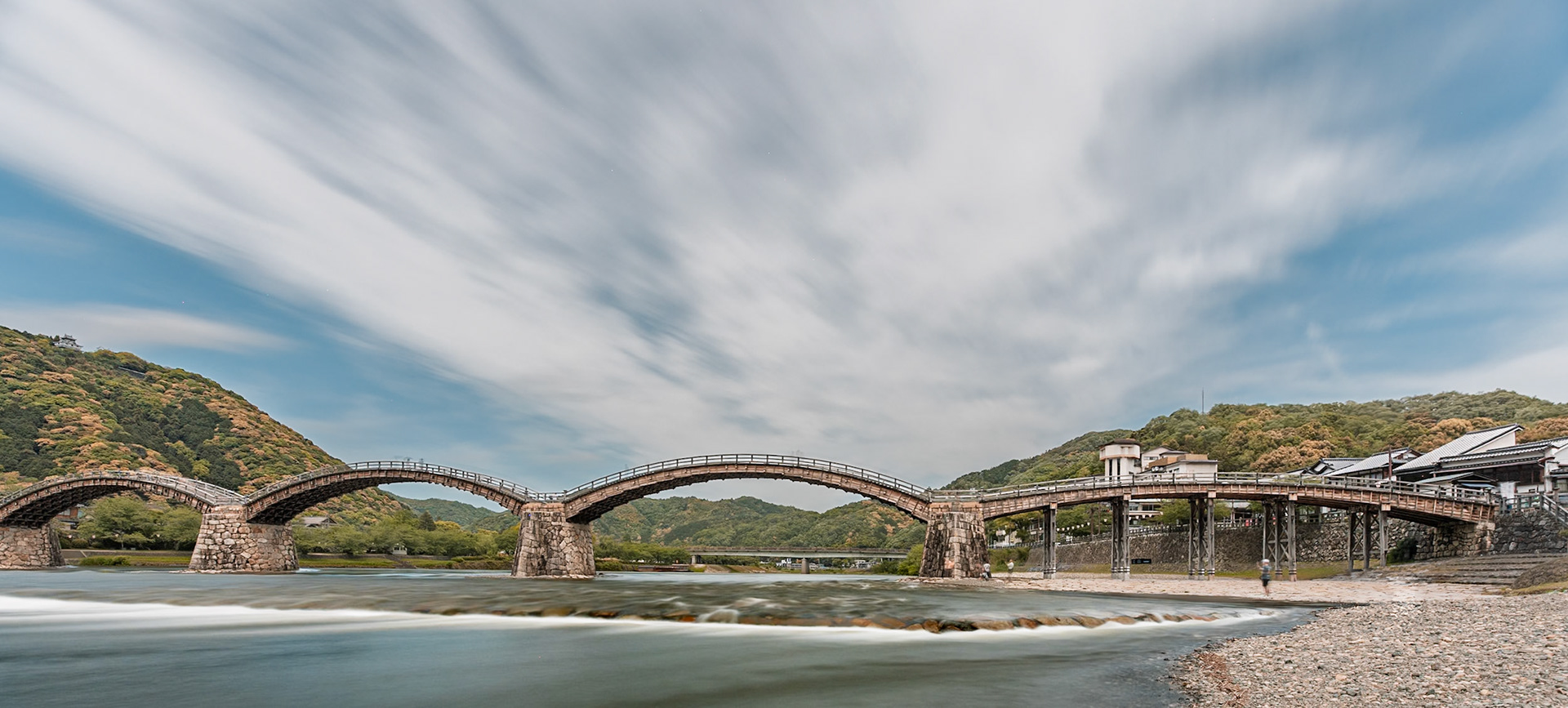 Kintaikyo Bridge near Hiroshima