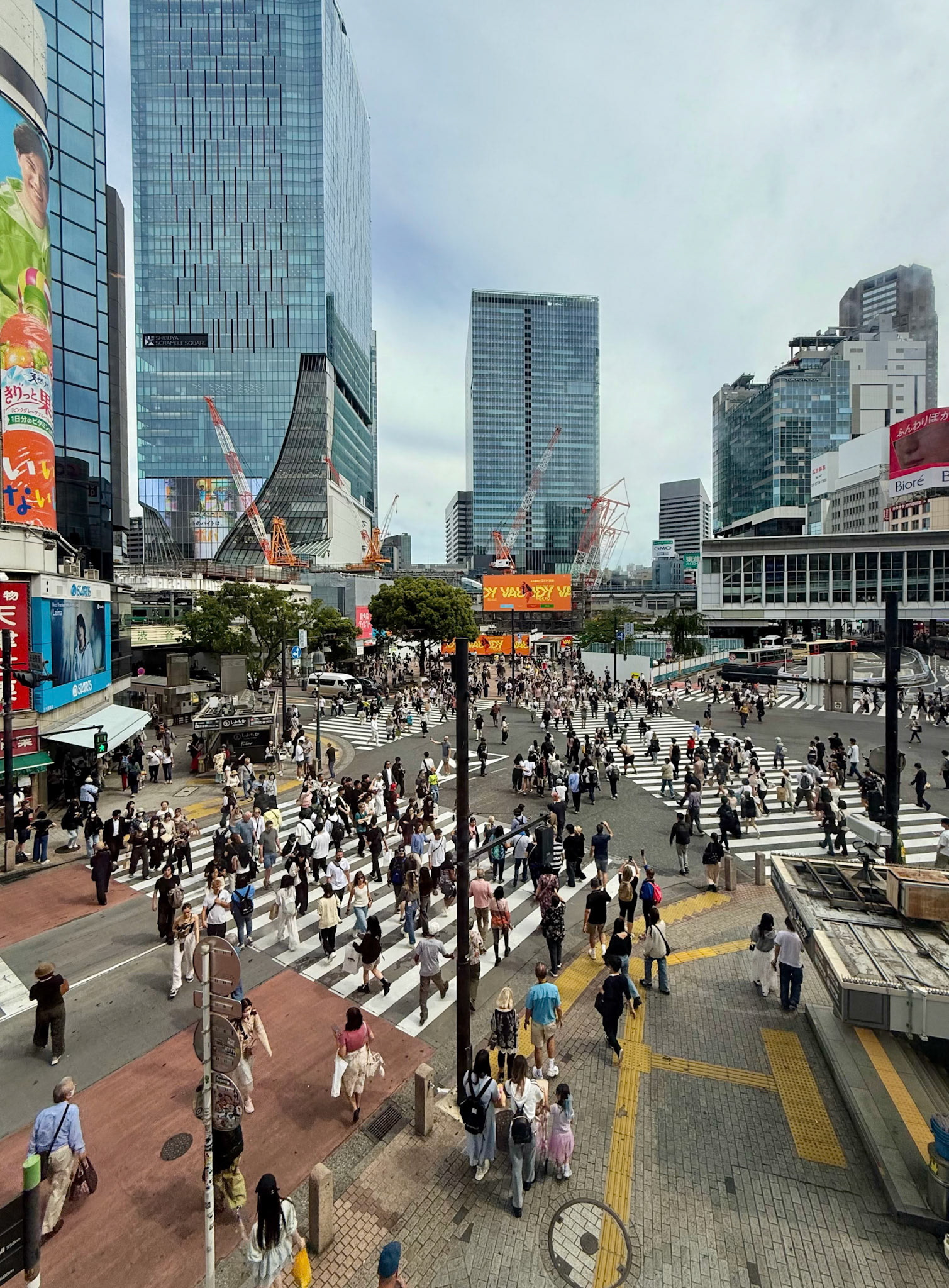 6 way crossroads, Shibua, Tokyo