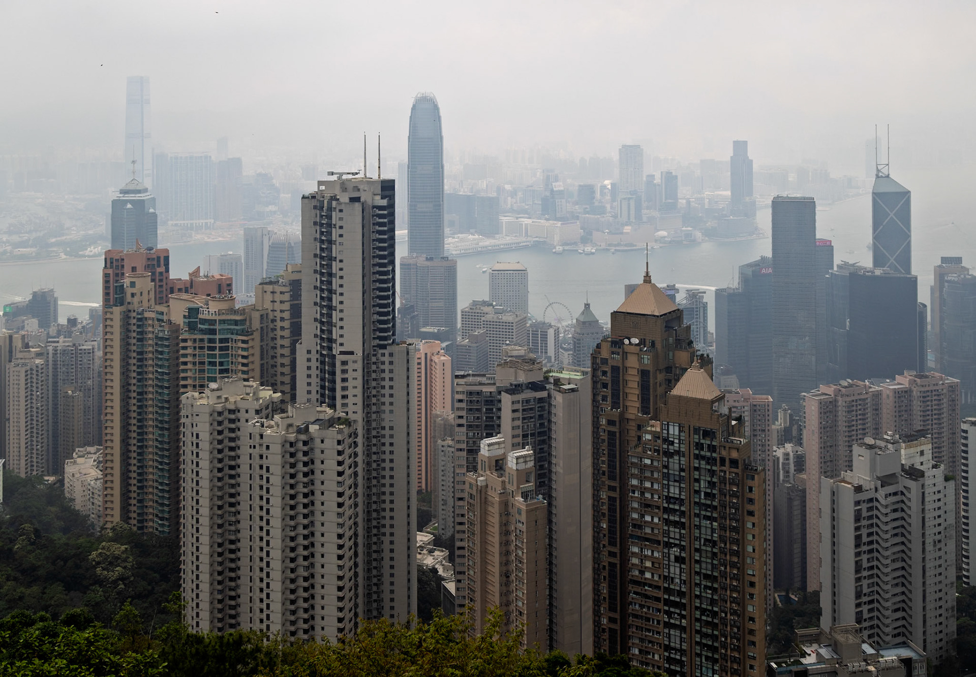 View from Victoria Park, Hong Kong