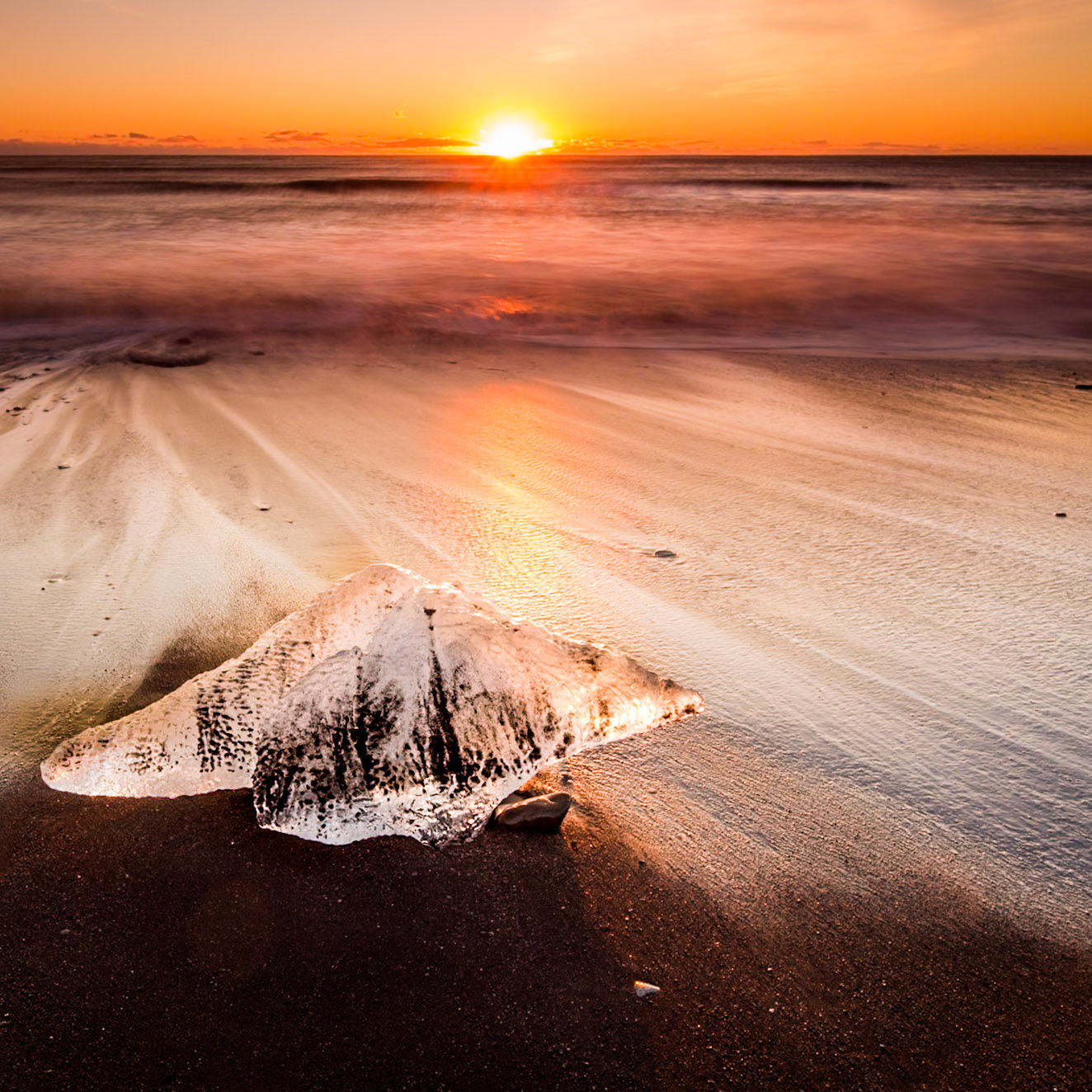 Jökulsárlón Ice beach 2017