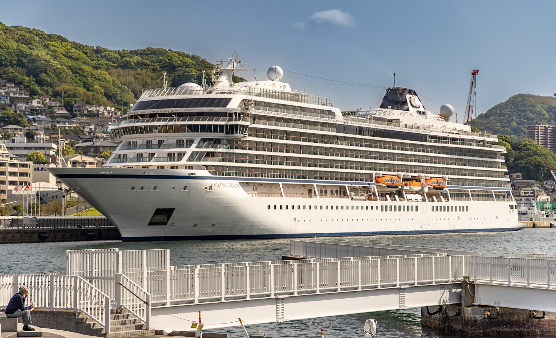 Nagasaki Port school band send off