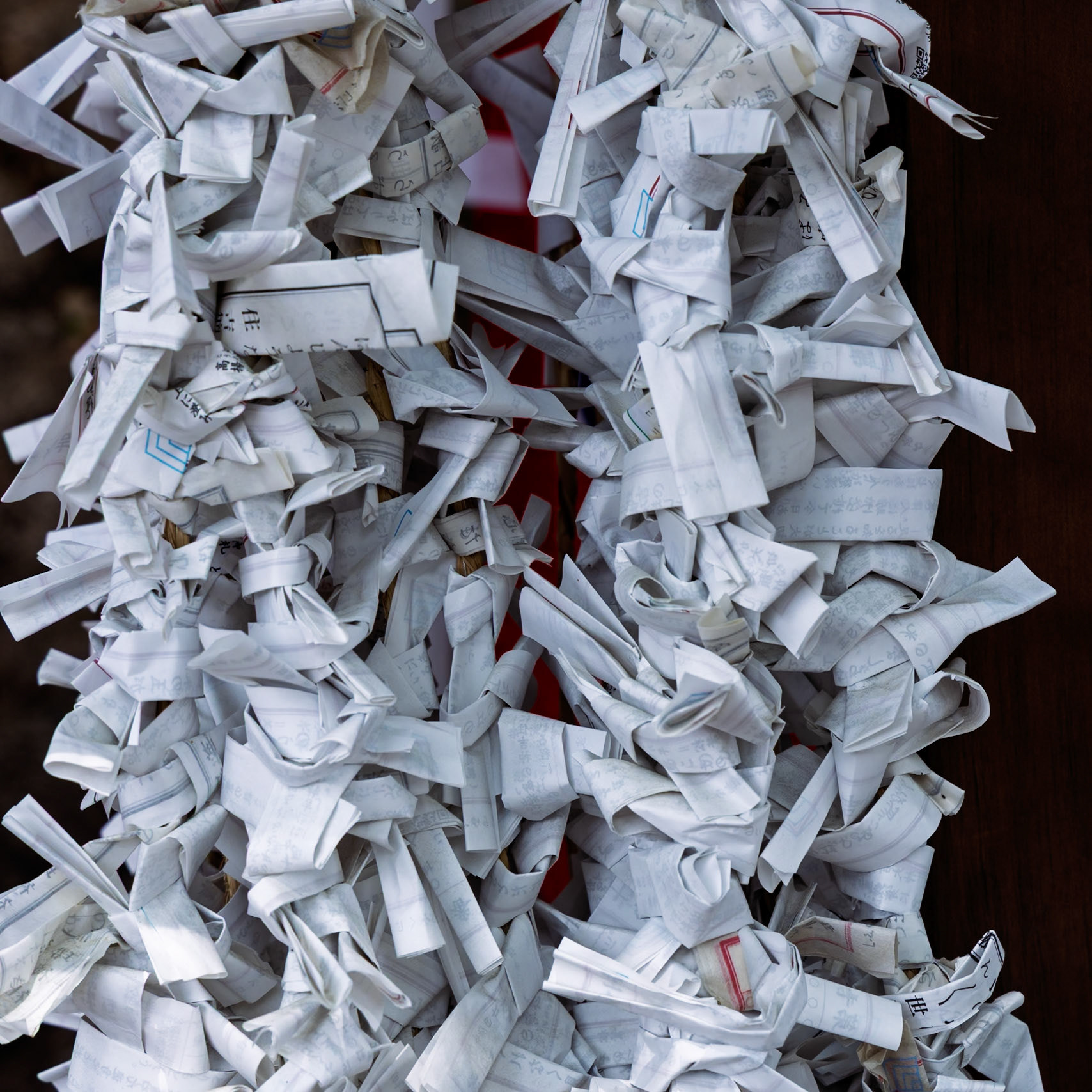 Osaka, Sumiyoshi Grand Shrine remembrance notelets