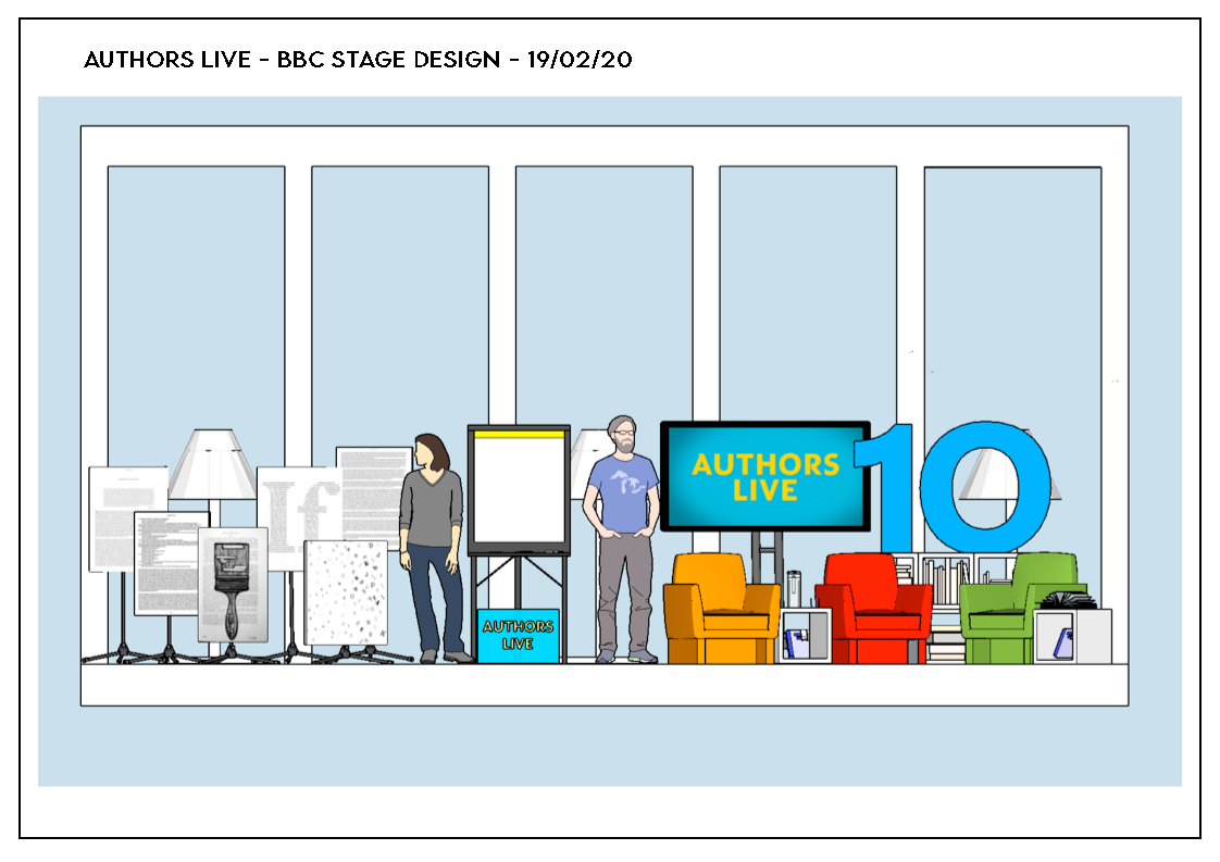 First Pass. Canvases to bridge the gap between writer and artist