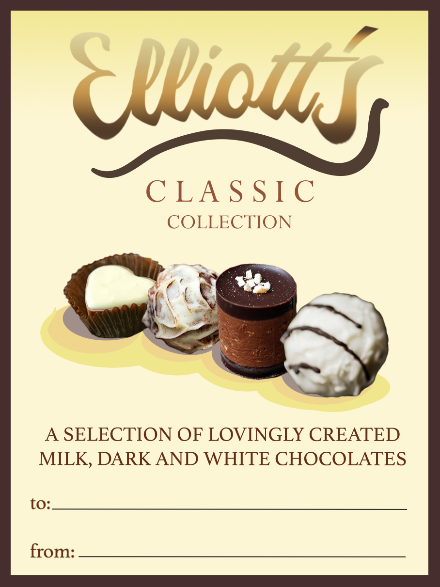 Chocolate Box label