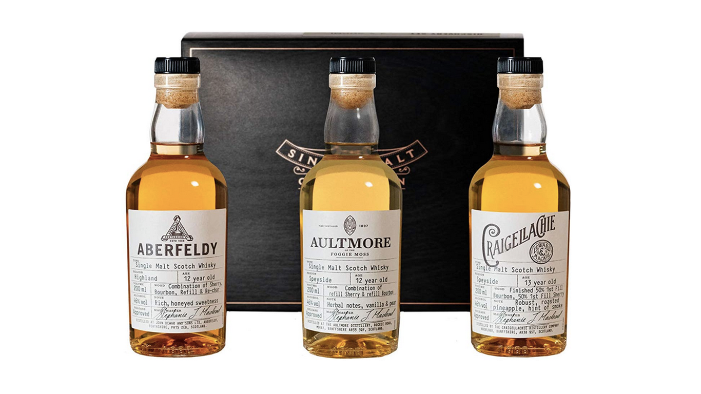DEWARS - PACK SHOT - THE SINGLE MALT COLLECTION