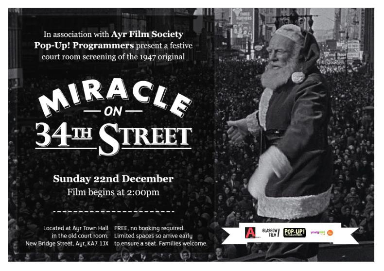 X-Mas Screening - Ayr Town Hall Courtroom