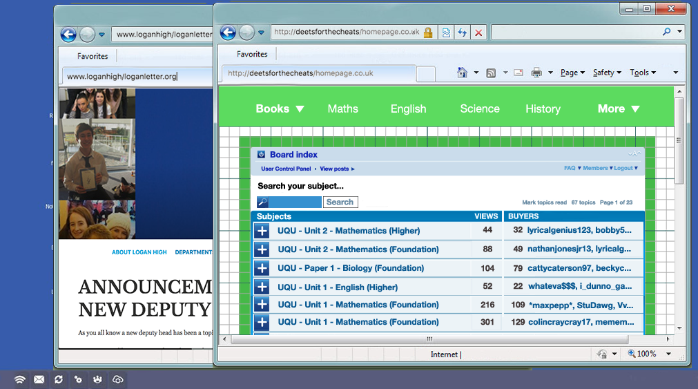 Cheat Sheet Website on Windows