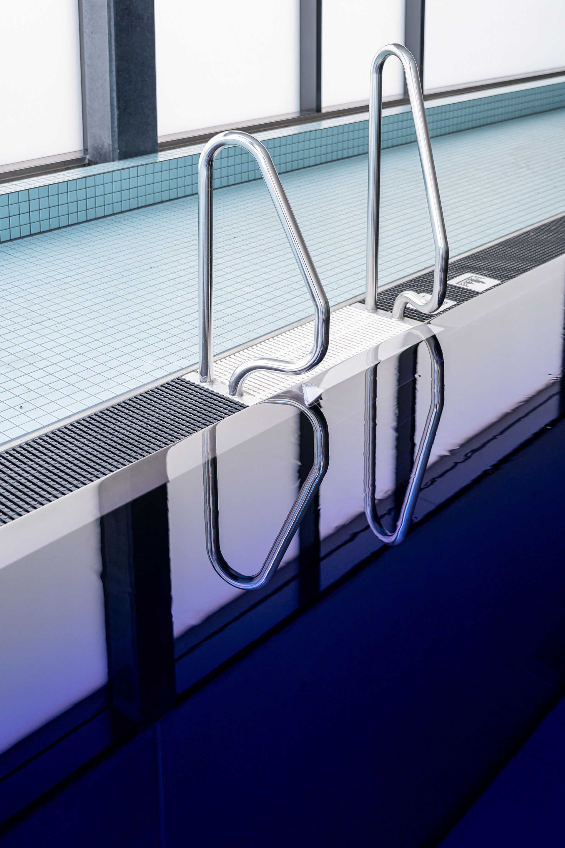 Sportbad am Rabet, Leipzig | Färbetest Leipziger Wasserwerke | gmp Architekten 