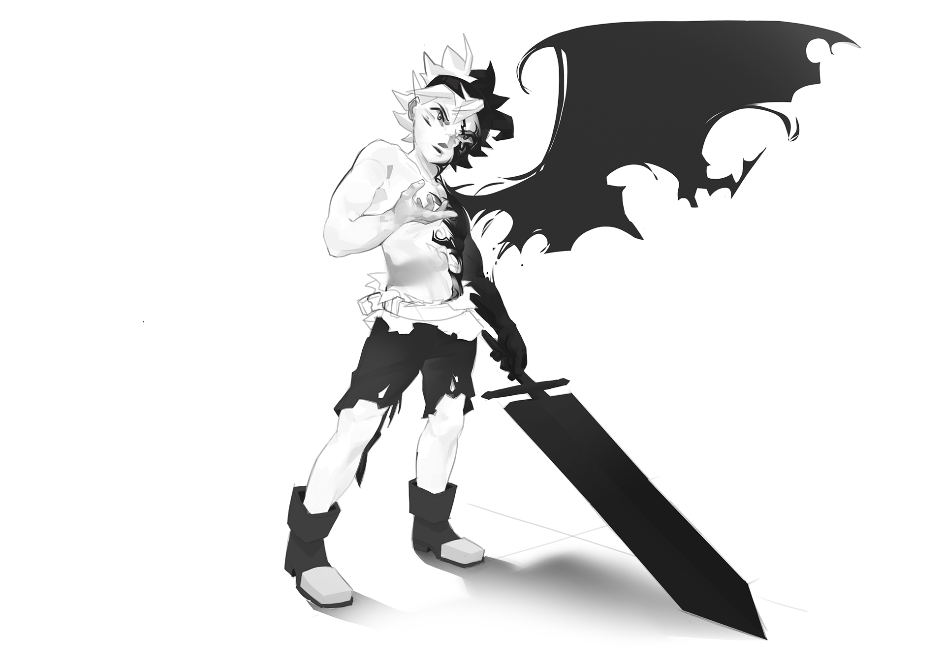 Asta (Black Clover) - Fanart
