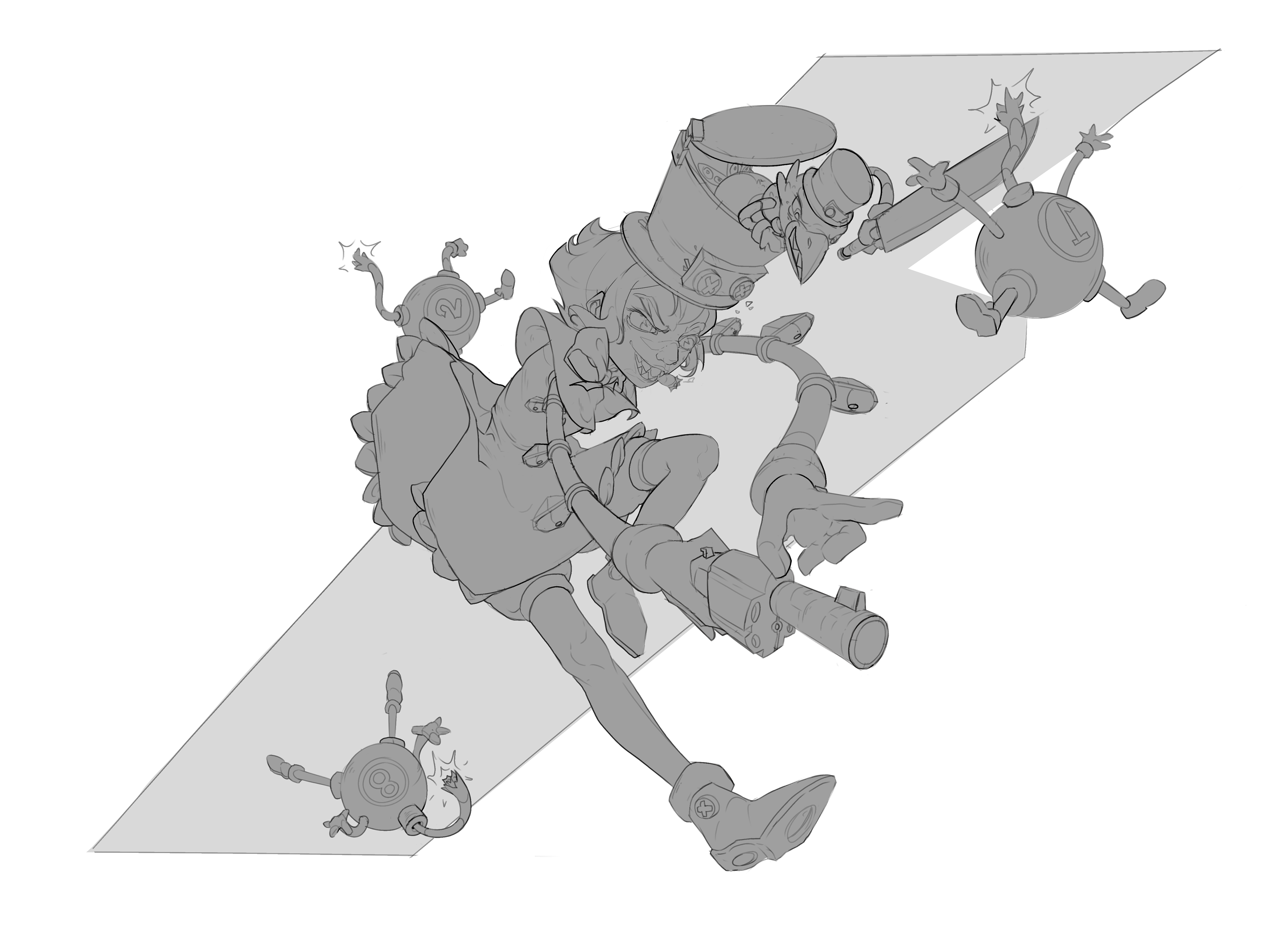 Peacock (Skullgirls) -  Fanart