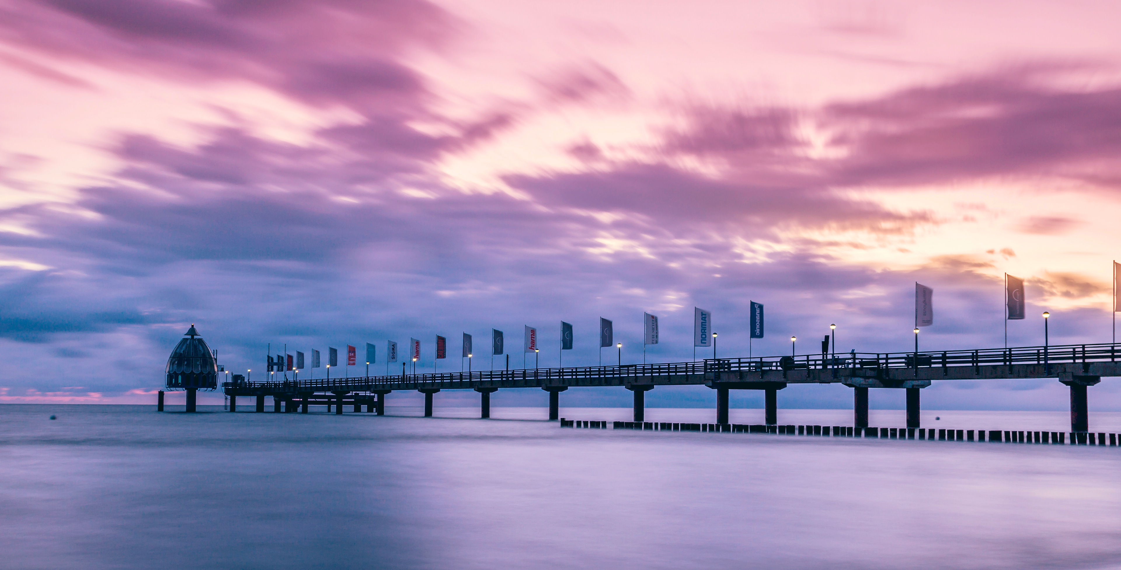 Seebrücke Zingst-Ostsee-Germany