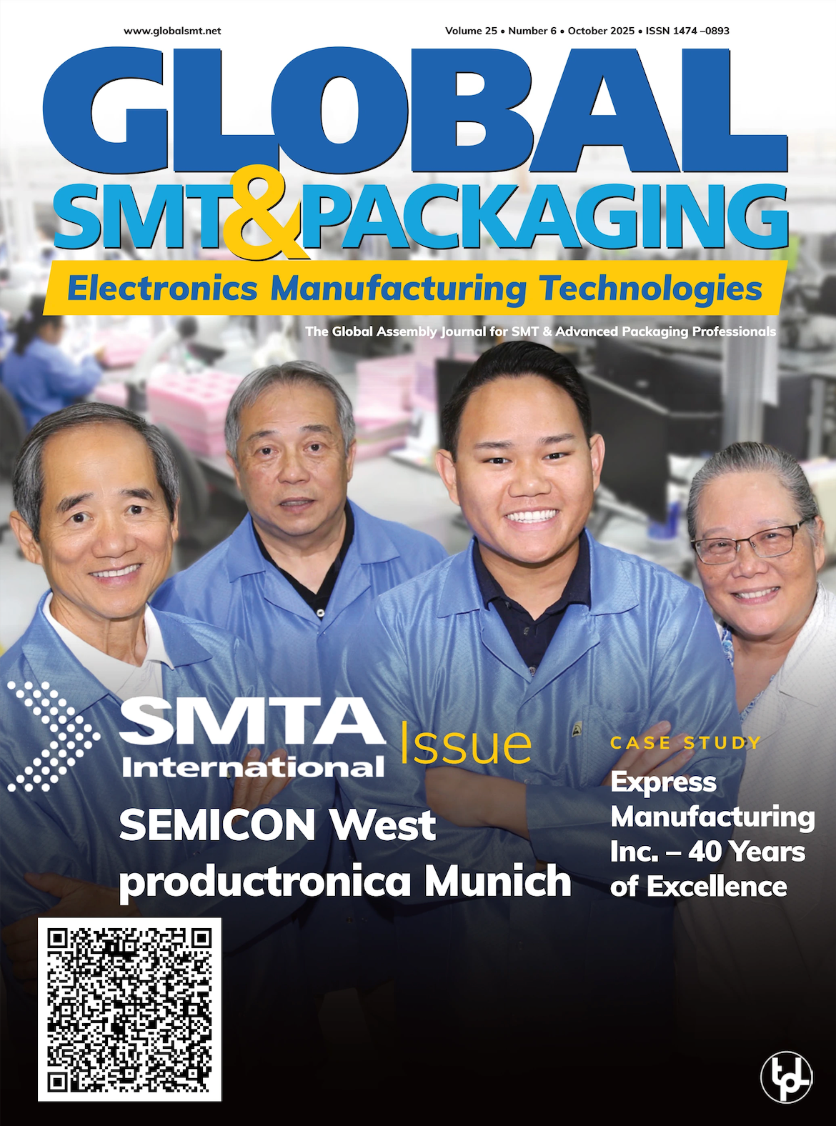 Shot images and developed written article for Global SMT & Packaging October 2025 Feature + Ad Spaces featuring EMI