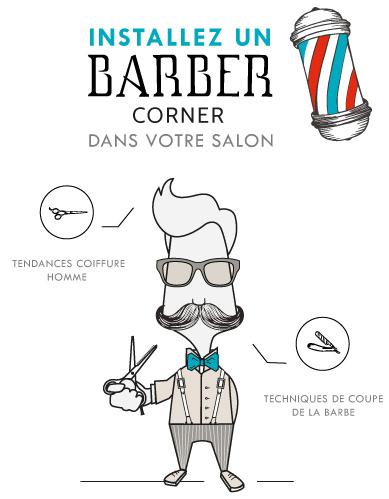 Avatar humoristique Barber Corner