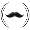 Pictogramme moustache
