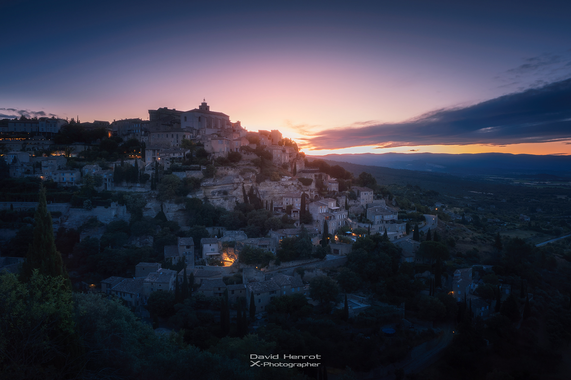 Le village de Gordes, Vaucluse