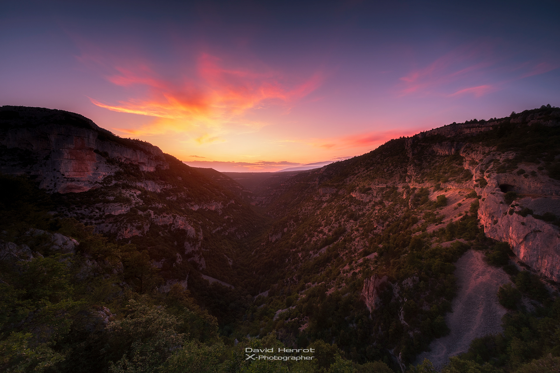 Les Gorges de la Nesque, Monieux, Vaucluse