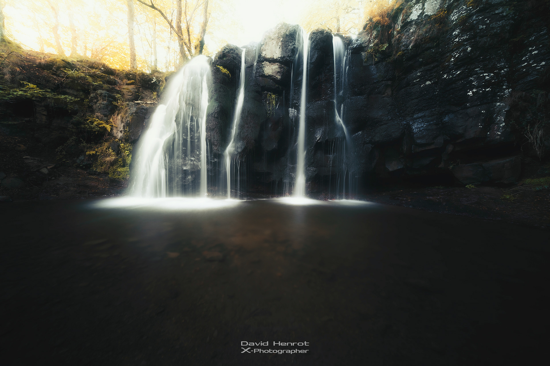La Cascade de Lacessat, Prades-d'Aubrac, Aveyron