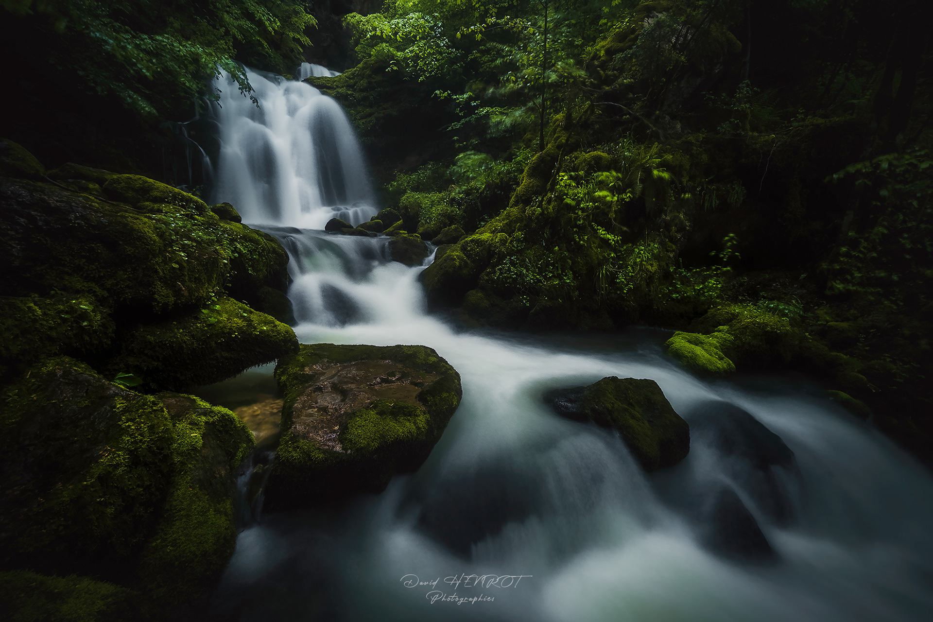 La Cascade du Moulin d'Aval, Jura