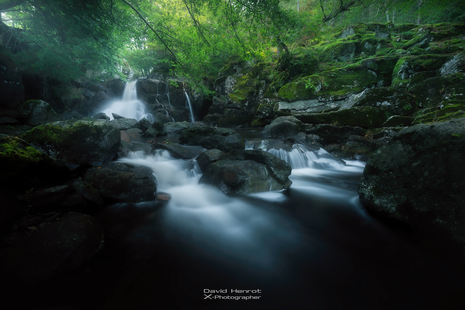 La Cascade des Touzes, Saint-Chély-d'Aubrac, Aveyron
