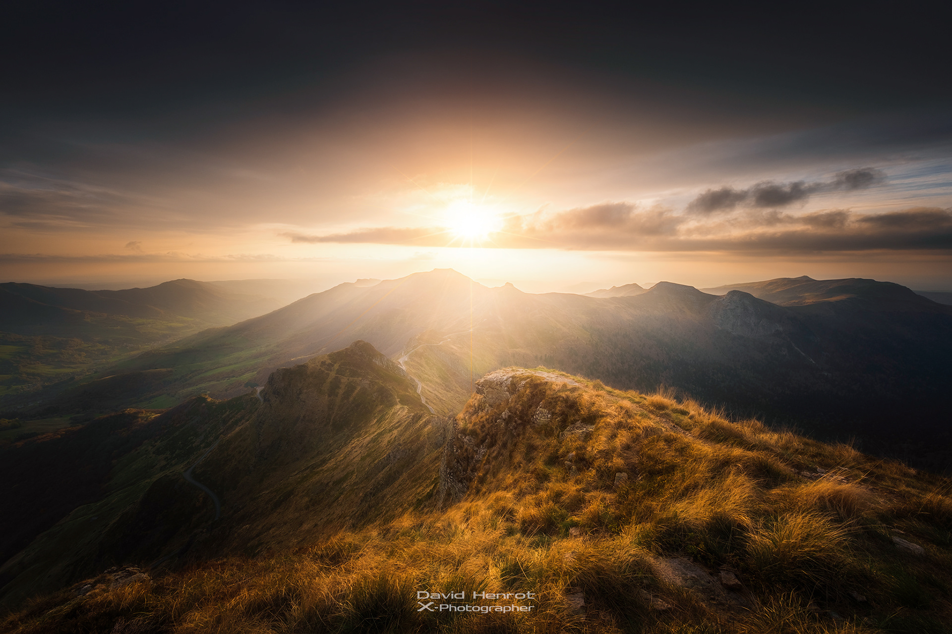 Au sommet du Puy Mary, Le Claux, Cantal