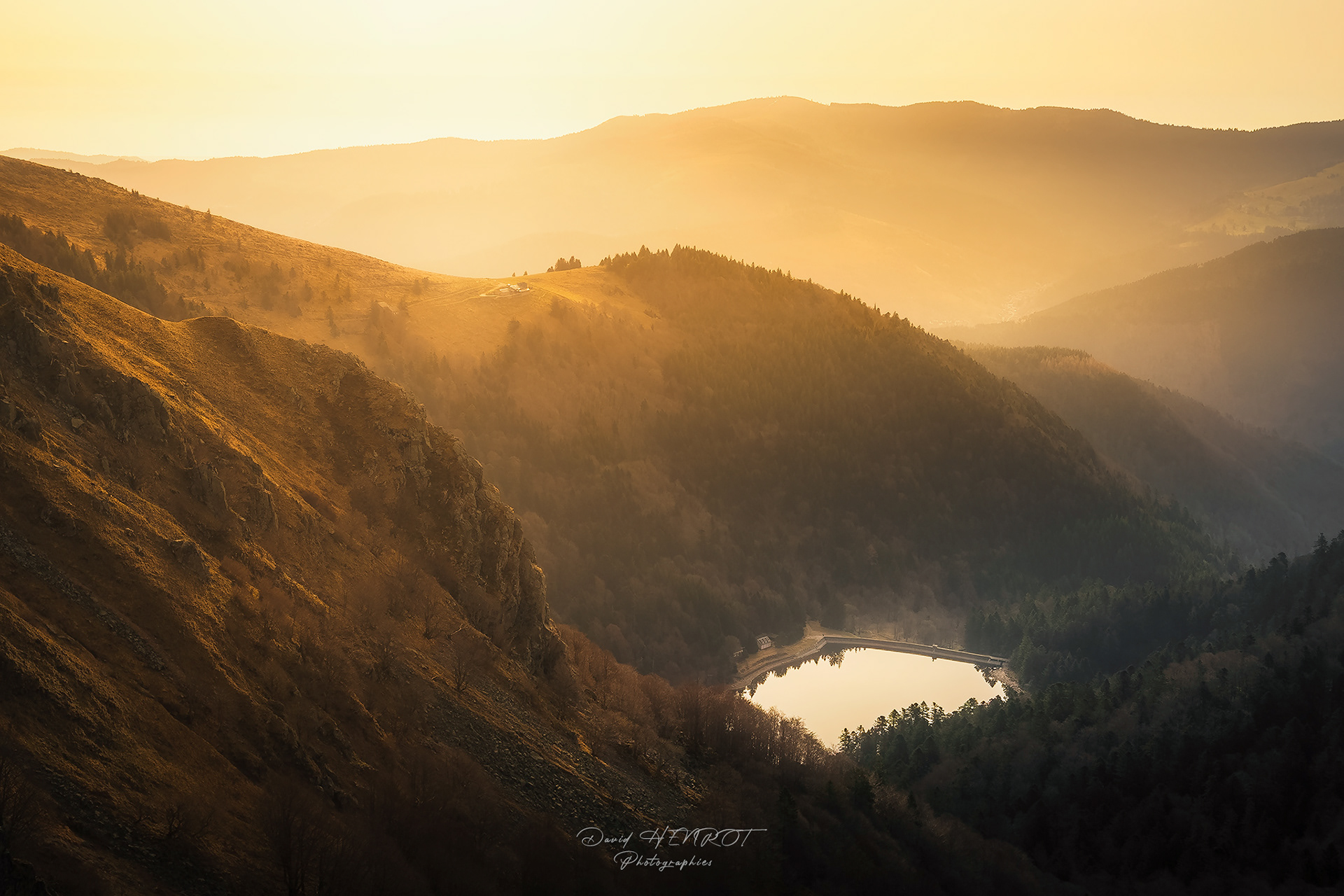 Le Lac de Schiessrothried, Haut-Rhin