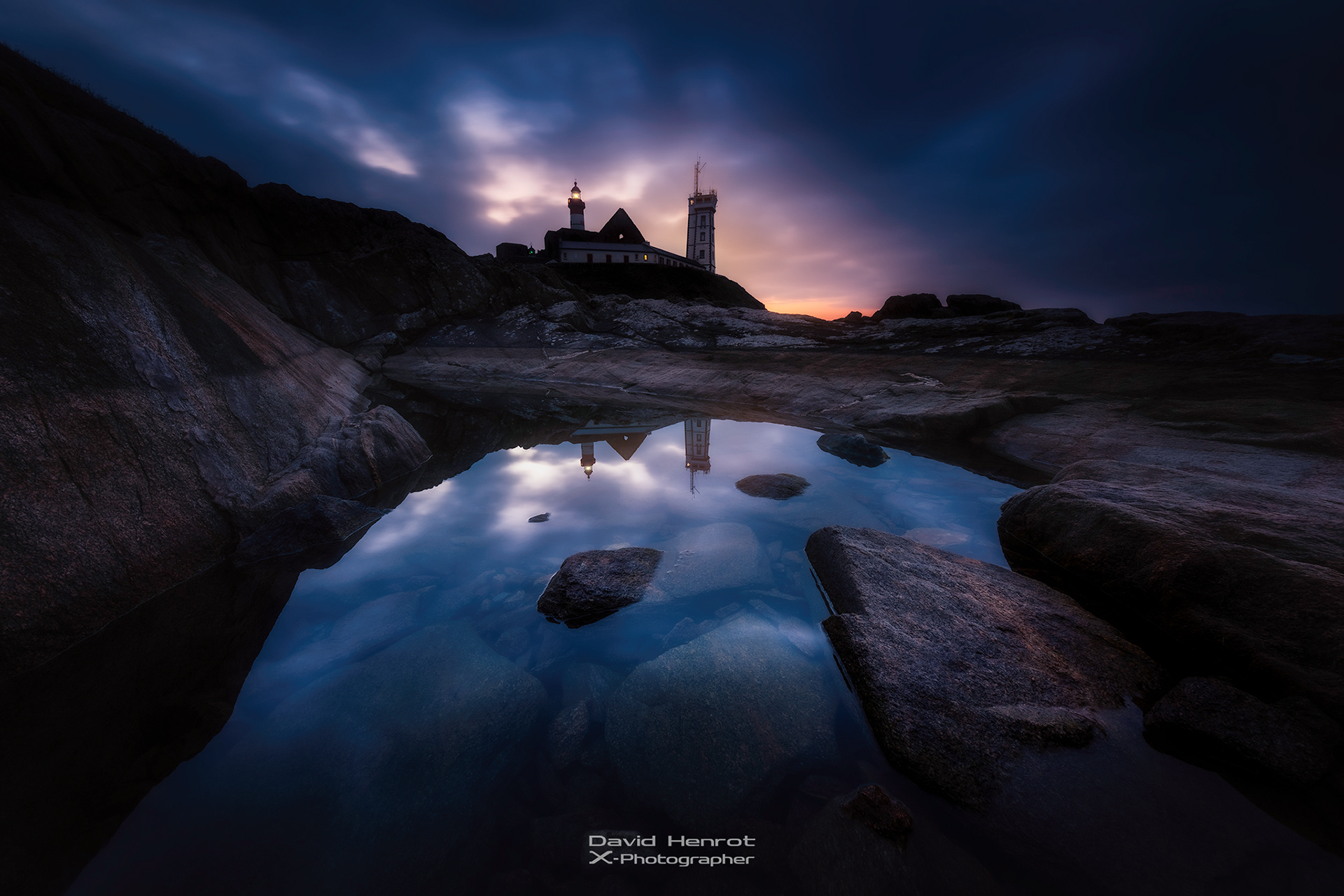 Le Sémaphore de la Pointe Saint-Mathieu, Plougonvelin, Finistère